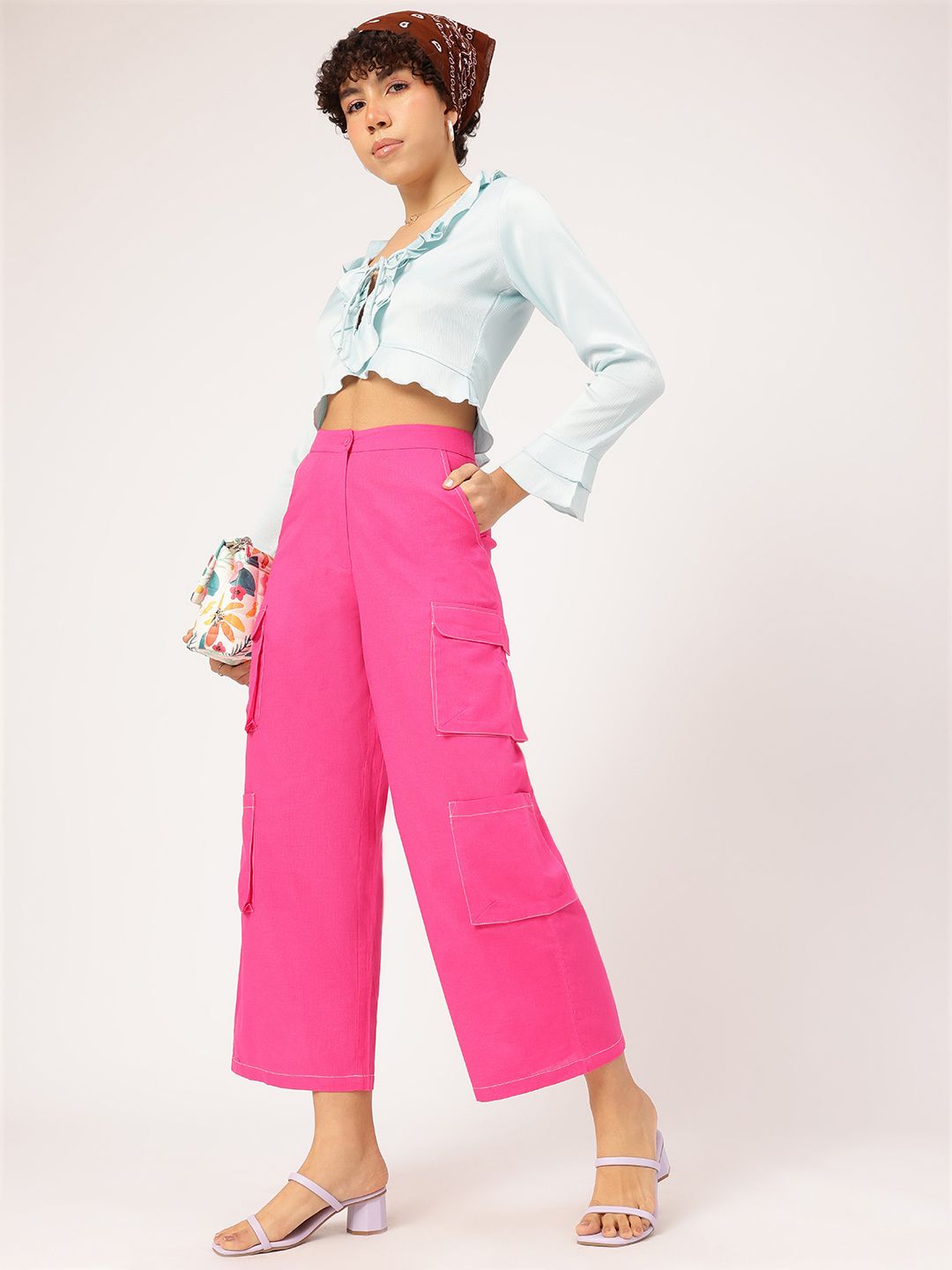 DressBerry Women K-Street Fever Cargo-Style Trousers