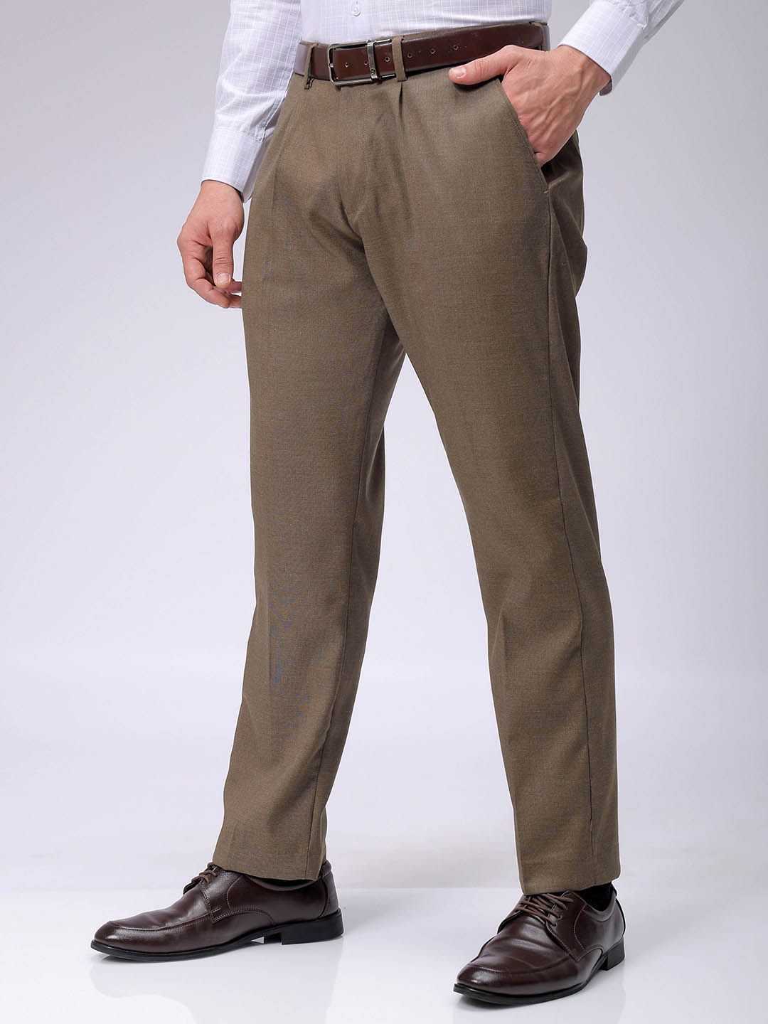 The Indian Garage Co. X Luxe Men Pleated Formal Trousers