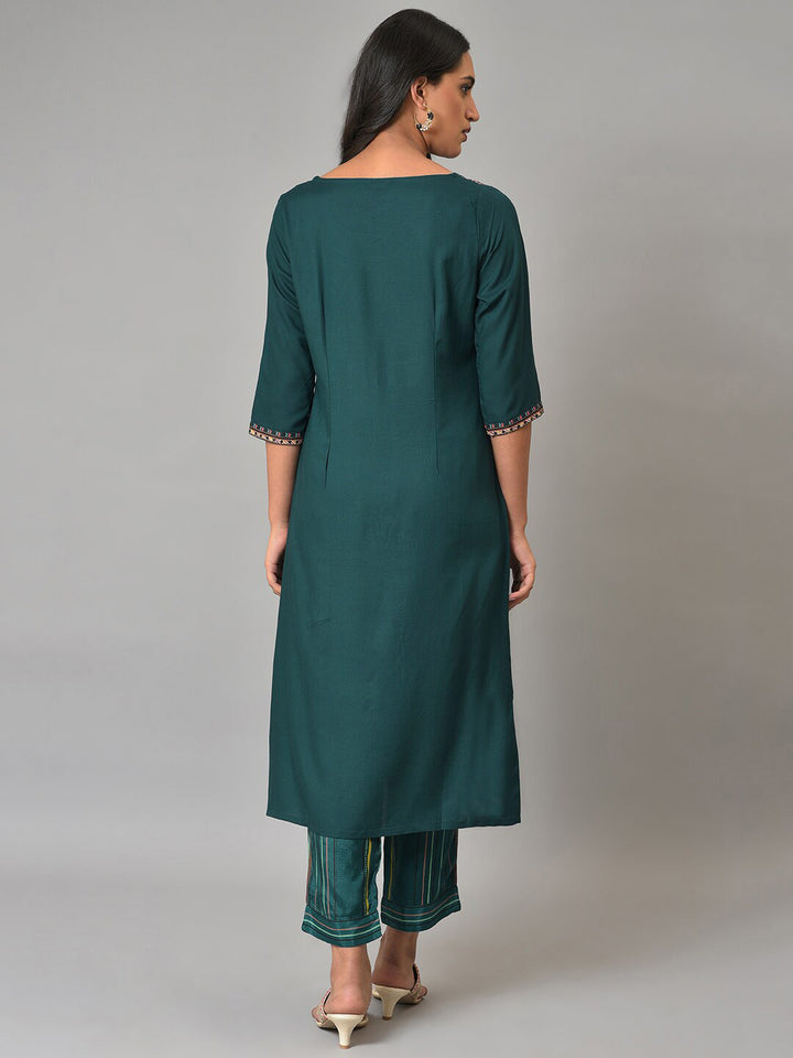 W Women Ethnic Motifs Printed Layered Kurta