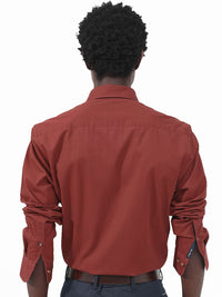 RARE RABBIT Men Arlet Regular Fit Spread Collar Shirt