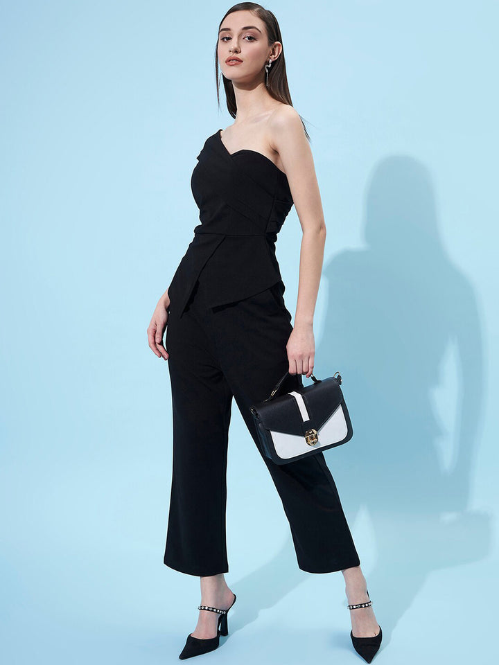 Athena Women One Shoulder Top & Trousers Co-Ords