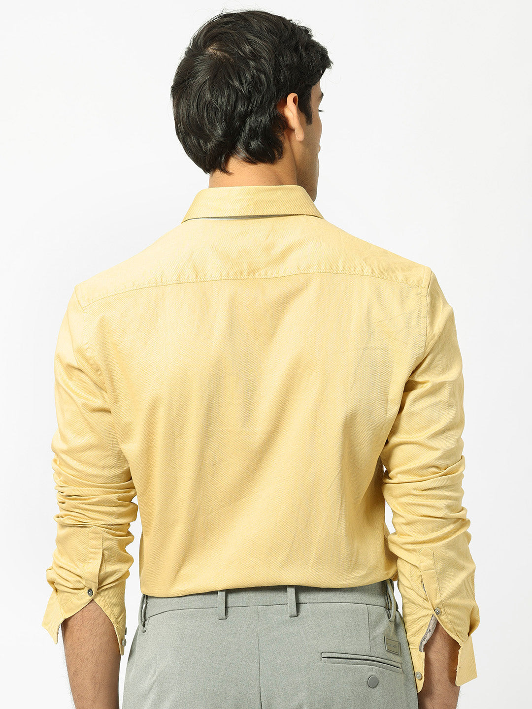 RARE RABBIT Men Monds Slim Fit Cotton Shirt
