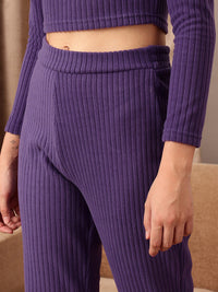 STREET 9 Women Relaxed Mid-Rise Bootcut Trousers