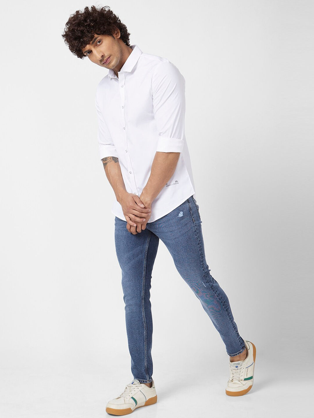 SPYKAR Men Mid-Rise Kano Slim Fit Stretchable Jeans