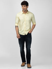 SPYKAR Men Slim Fit Printed Casual Cotton Shirt