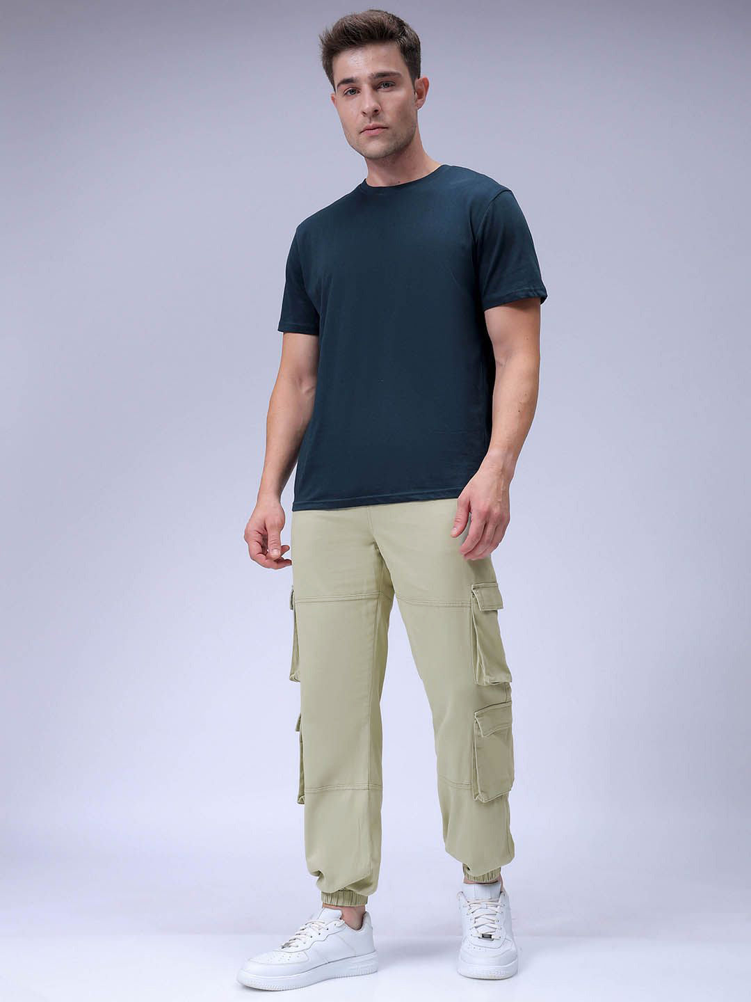 The Indian Garage Co Men Cargos Trousers