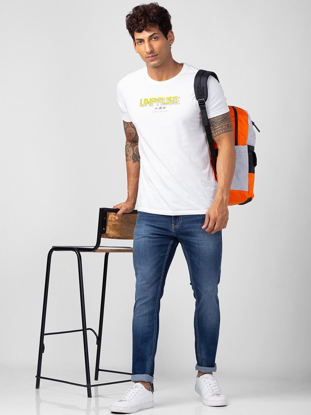 SPYKAR Men Super Skinny Fit Low-Rise Light Fade Jeans