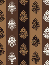 Story@home Nature Brown & Beige Set of 2 Ethnic Motifs Long Door Curtains