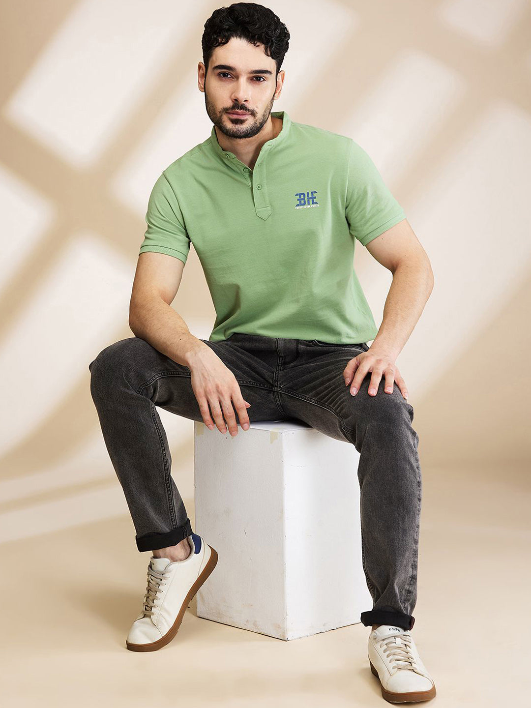 Being Human Men Skinny Fit Light Fade Jeans