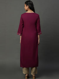 AURELIA Ethnic Motifs Printed Straight Kurta