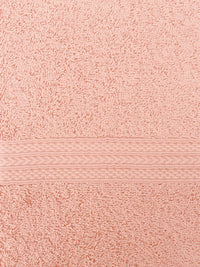 BOMBAY DYEING Peach-Coloured 1 Pcs Cotton 450 GSM Bath Towel