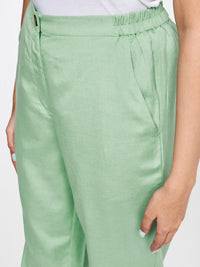 Global Desi Women Straight Fit Trousers