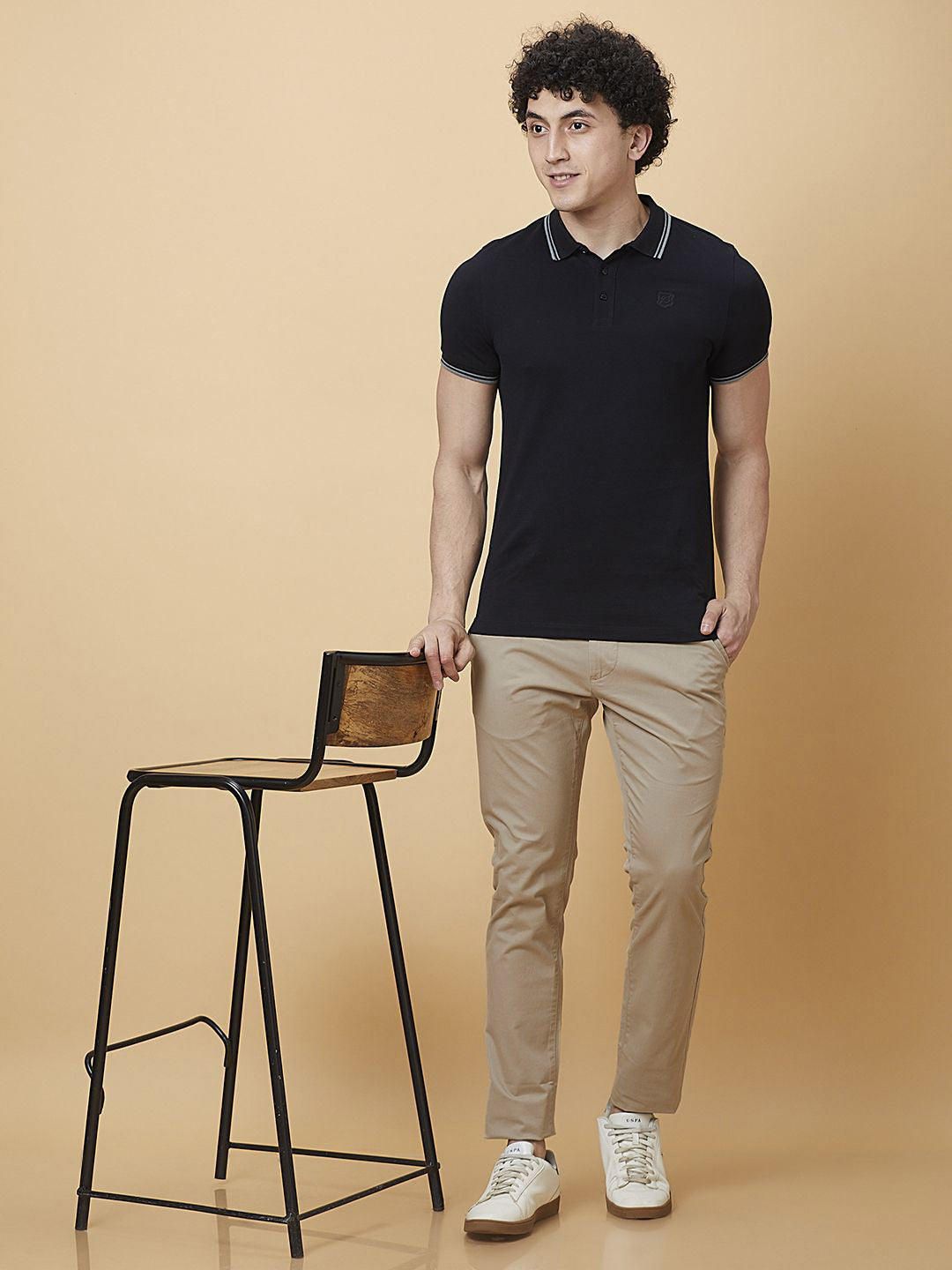 Being Human Men Slim Fit Chinos Trousers