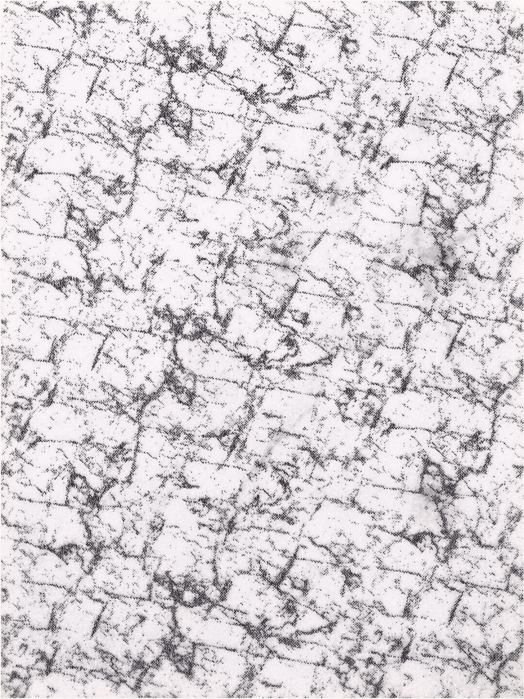 Cortina White & Grey Set of 2 Room Darkening Door Curtain