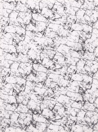 Cortina White & Grey Set of 2 Room Darkening Door Curtain