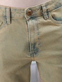 The Indian Garage Co Men Slim Fit Heavy Fade Jeans