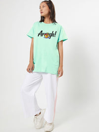 Bewakoof Women Graphic Printed Round Neck Pure Cotton Garfield T-shirt