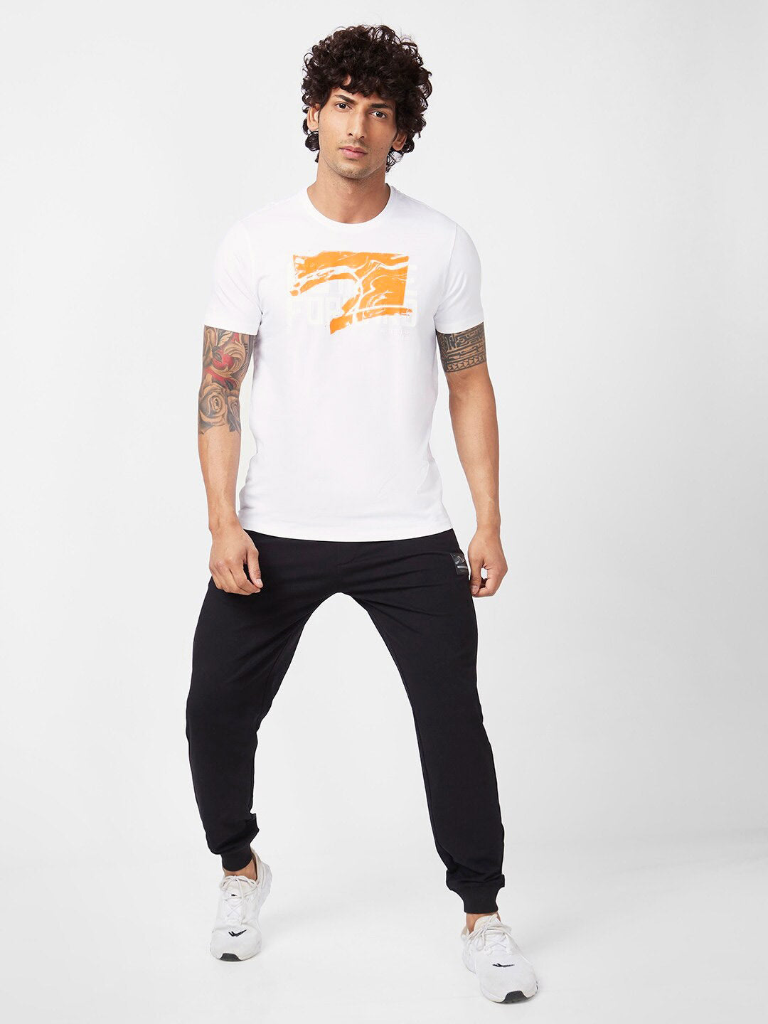 SPYKAR Graphic Printed Slim Fit Cotton Casual T-Shirt