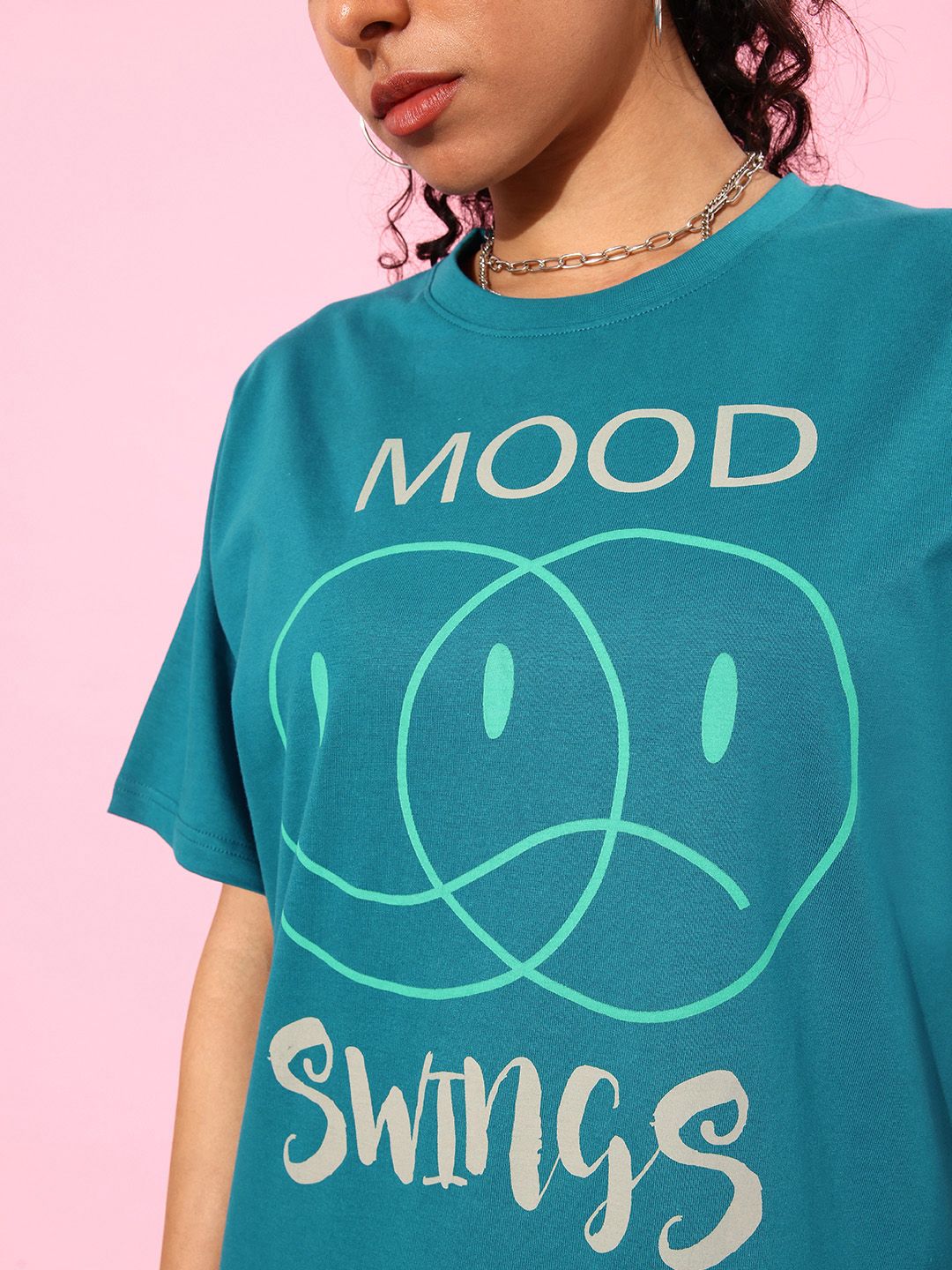 DILLINGER Pure Cotton Printed Oversized T-shirt
