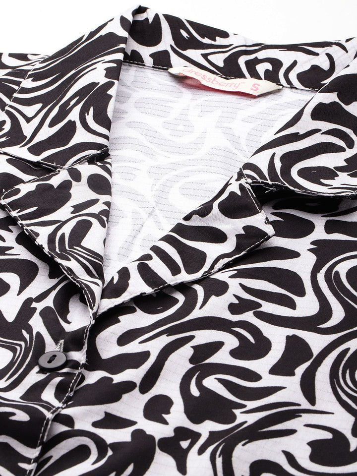 DressBerry Printed Co-Ords with Top