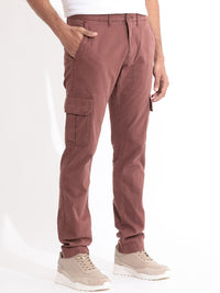 RARE RABBIT Men Inbuil Slim Fit Mid-Rise Plain Cotton Joggers