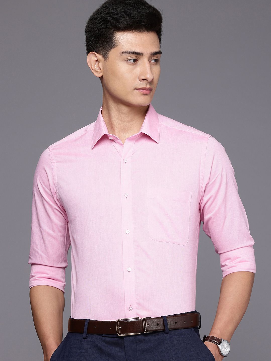 Raymond Slim Fit Pure Cotton Formal Shirt