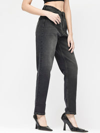 RAREISM Women Clean Look Mid-Rise Comfort Light Fade Cotton Jeans