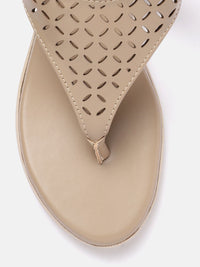 DressBerry Wedge Heel with Laser Cuts