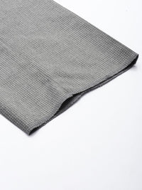 Park Avenue Men Checked Formal Trousers