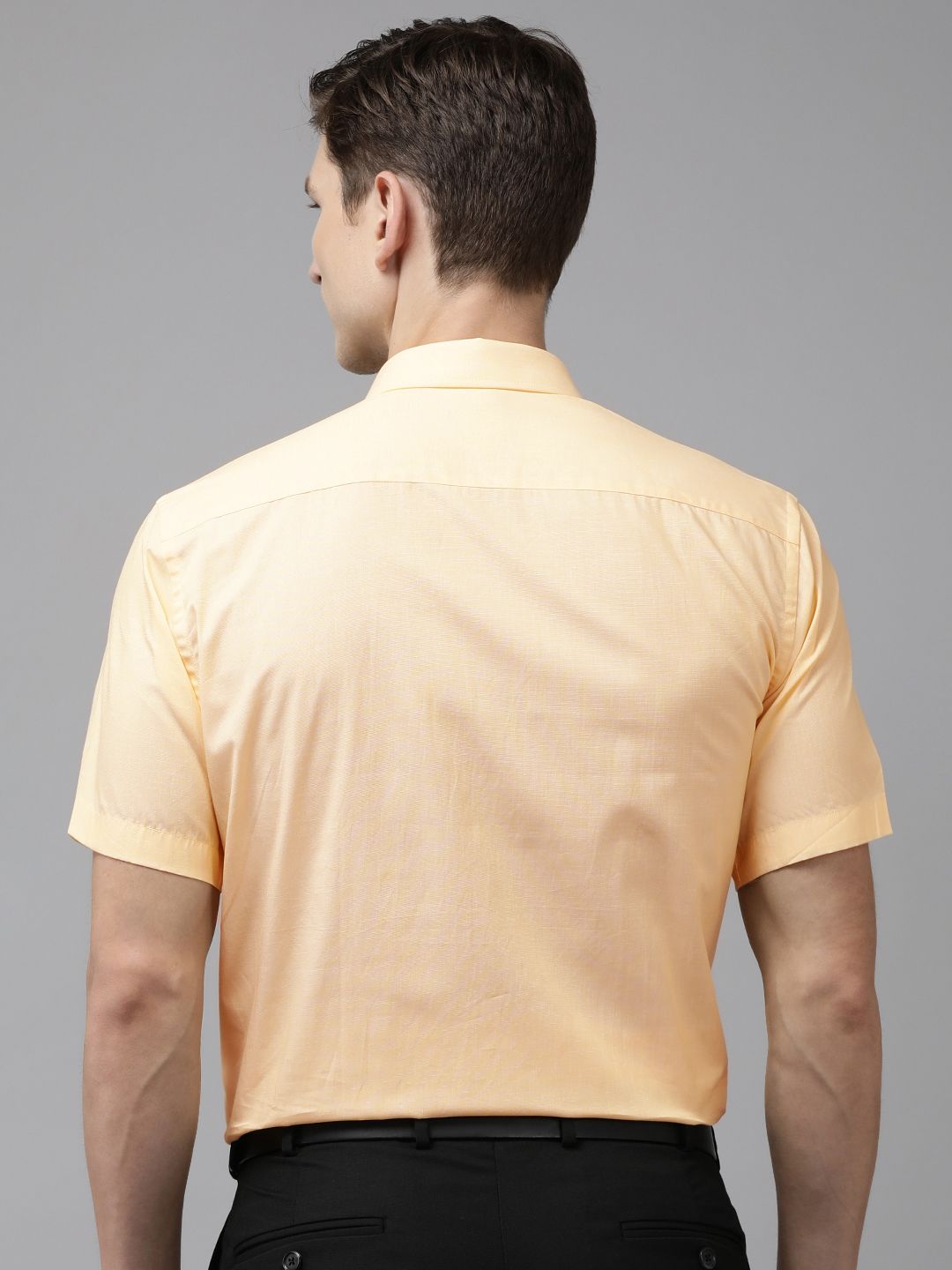 Park Avenue Men Solid Pure Cotton Formal Shirt