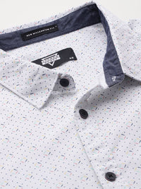 Thomas Scott Plus Size Premium Printed Pure Cotton Casual Shirt