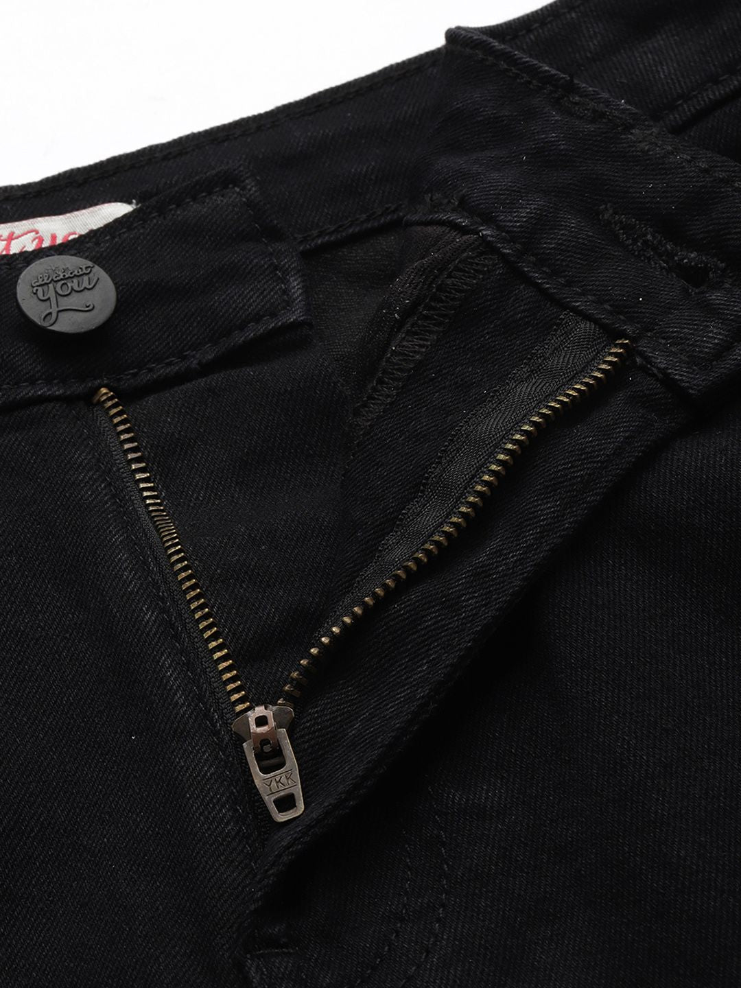 all about you Women Straight Fit High-Rise Stretchable Jeans