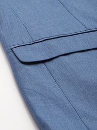 Park Avenue Slim Fit Single-Breasted Two-Piece Party Suit