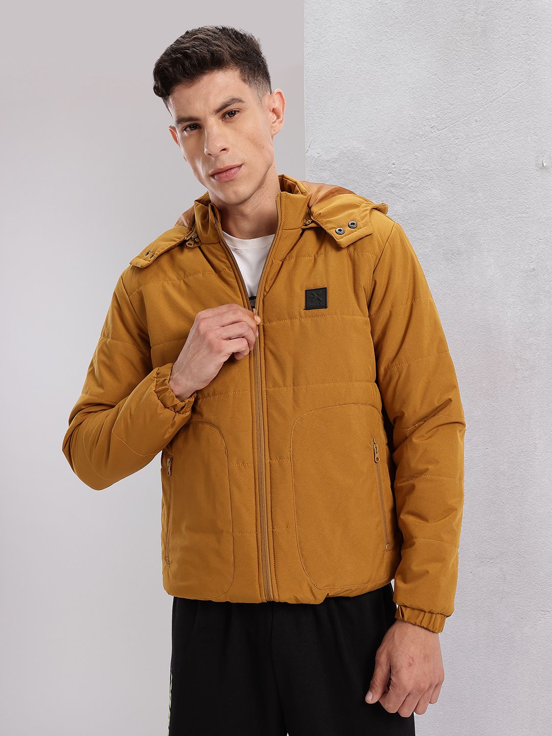 HRX by Hrithik Roshan Men Hooded Padded Jacket