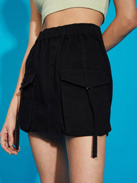 SASSAFRAS A-Line Mini Denim Skirts