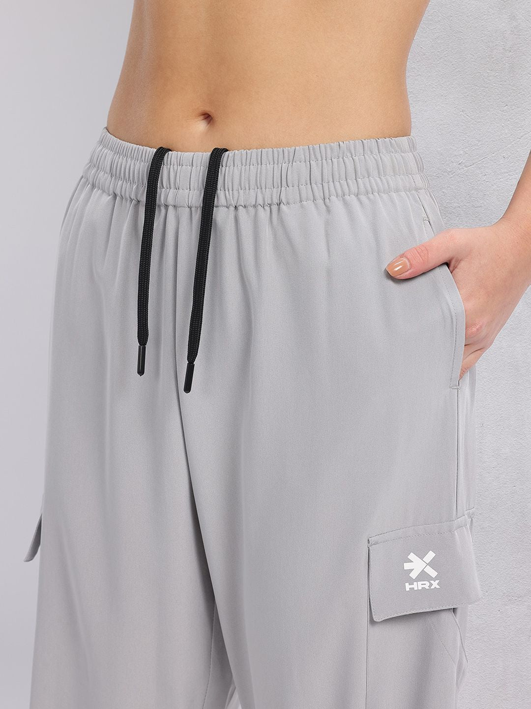 HRX by Hrithik Roshan Women Rapid-Dry Training Cargo Joggers
