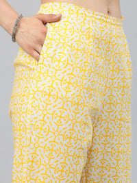 KALINI Ethnic Motifs Printed Pure Cotton Co-Ords