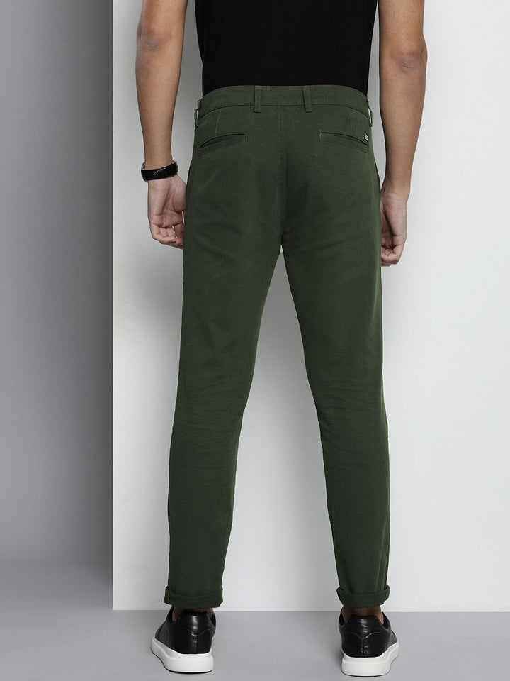 The Indian Garage Co Men Slim Fit Chinos