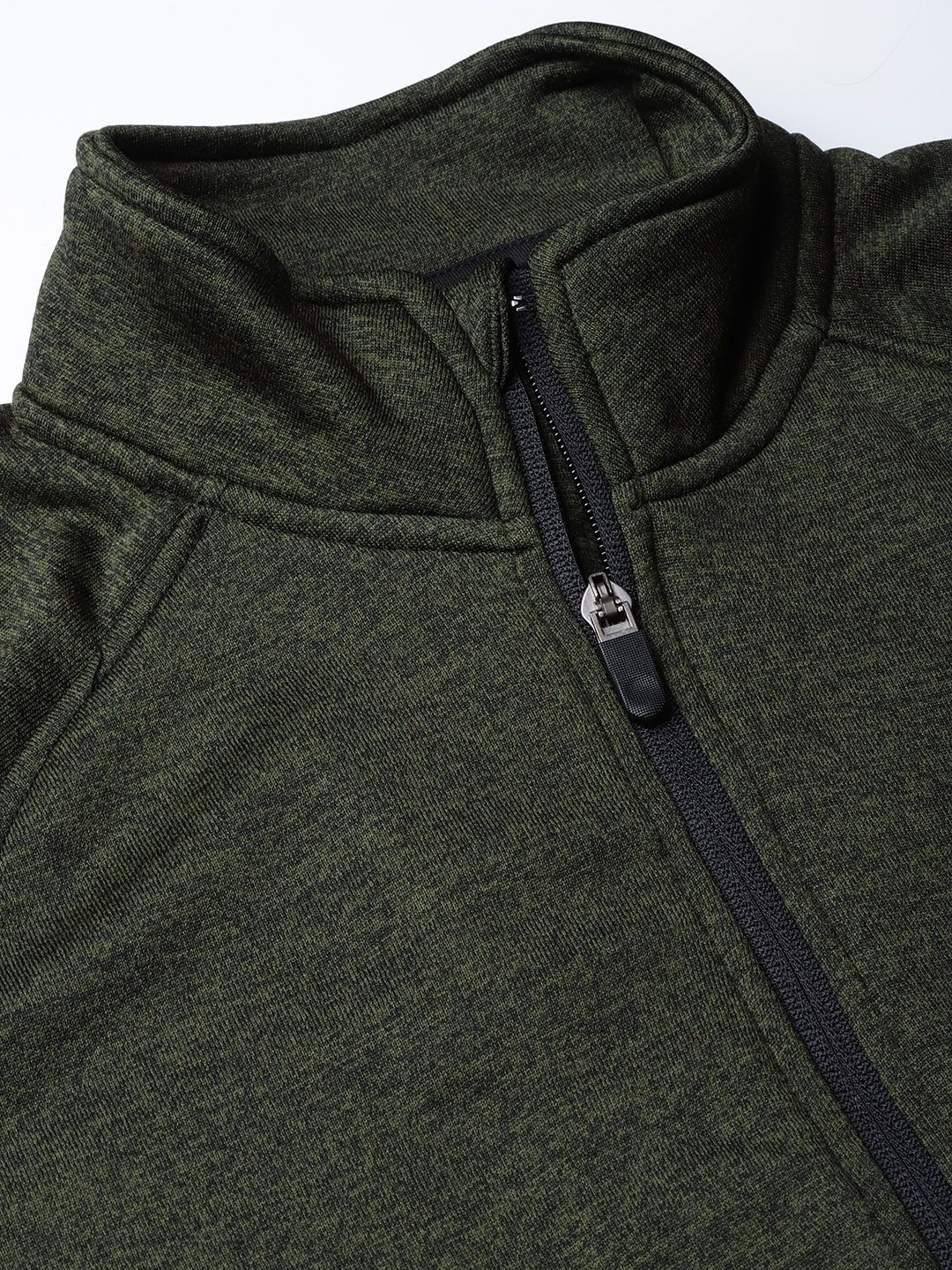 HRX by Hrithik Roshan Men Olive Green Training Rapid Dry Solid Sweatshirt