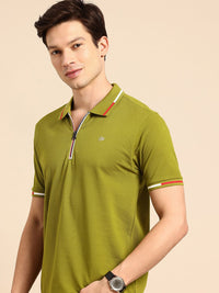Being Human Polo Collar Pure Cotton T-shirt