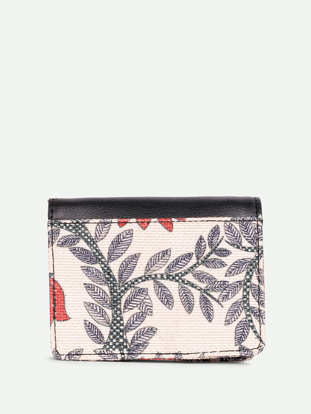 ZOUK Women Floral Printed Two Fold Wallet