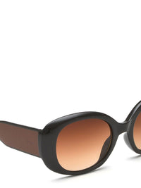 IRUS by IDEE Women Oval Sunglasses with UV Protected Lens IRS1242C6SG