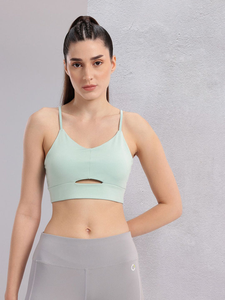HRX by Hrithik Roshan Styled Back Full Coverage Lightly Padded Yoga Bra KY104_03_A