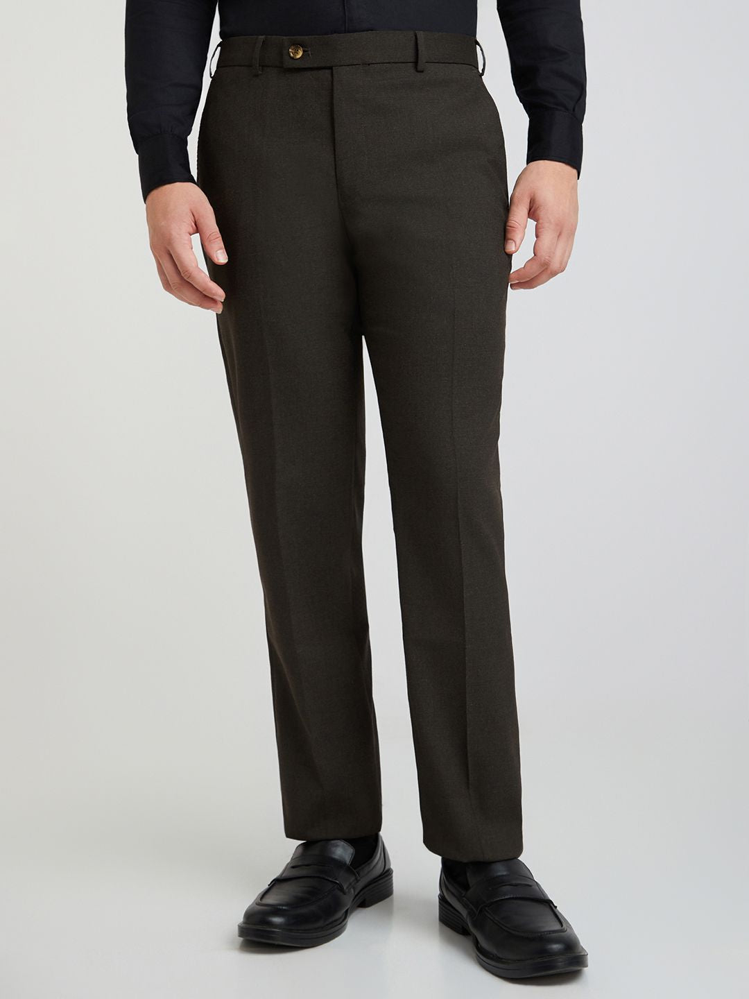 Park Avenue Men Regular Fit Formal Trousers