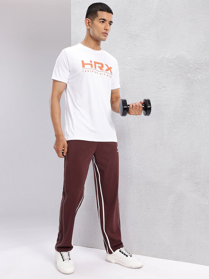 HRX by Hrithik Roshan Men Striped Detail Training Track Pants