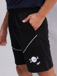 HRX by Hrithik Roshan Men Brand Logo Printed Lifestyle Shorts