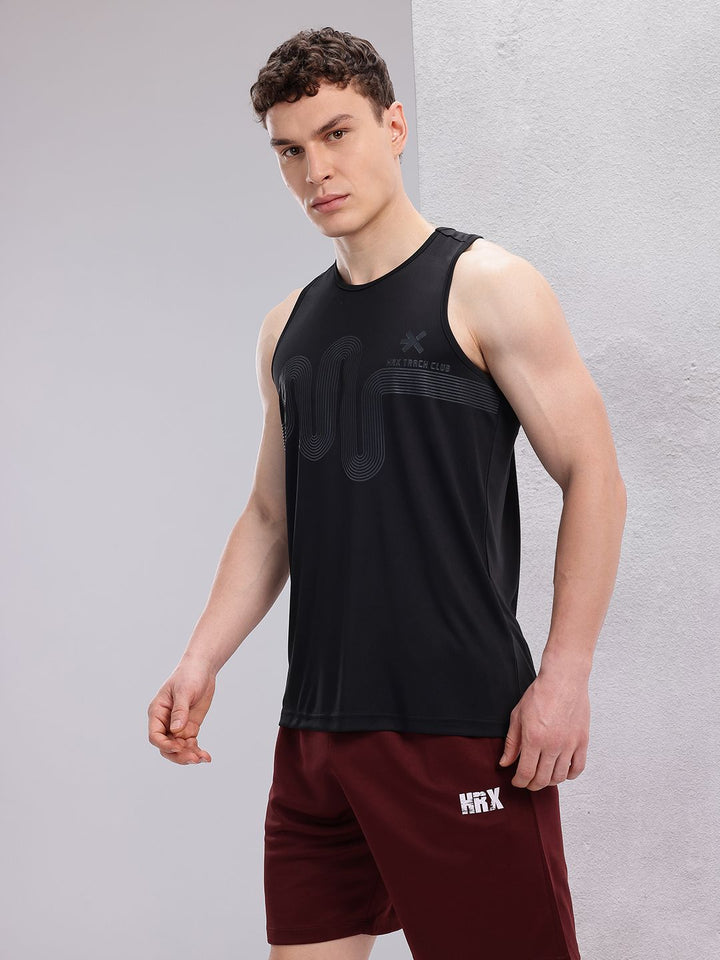 HRX by Hrithik Roshan Printed Racerback Running T-shirt