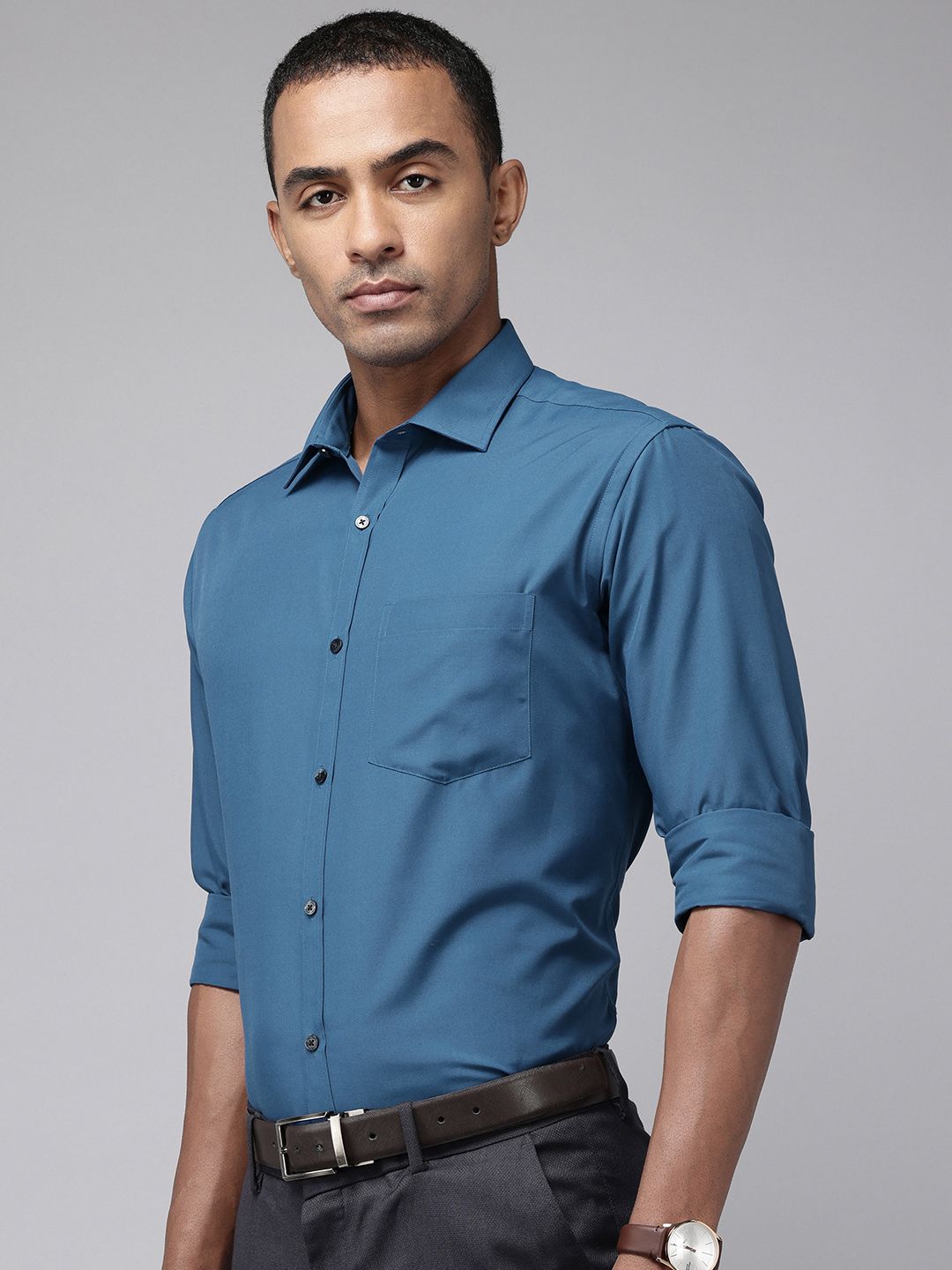 Park Avenue Men Slim Fit Work Formal Shirt