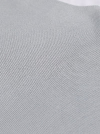Tokyo Talkies Grey Boat Neck Acrylic Pullover