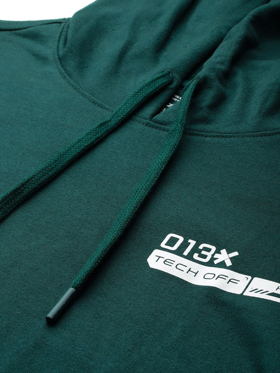 HRX by Hrithik Roshan Typography Print Hooded Sweatshirt